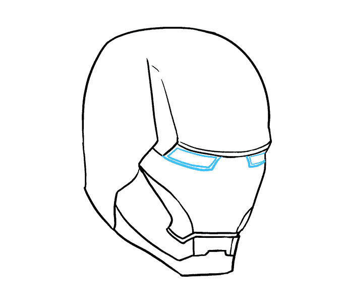 678x600 How To Draw Iron Man In A Few Easy Steps Easy Drawing Guides - Iron Drawing