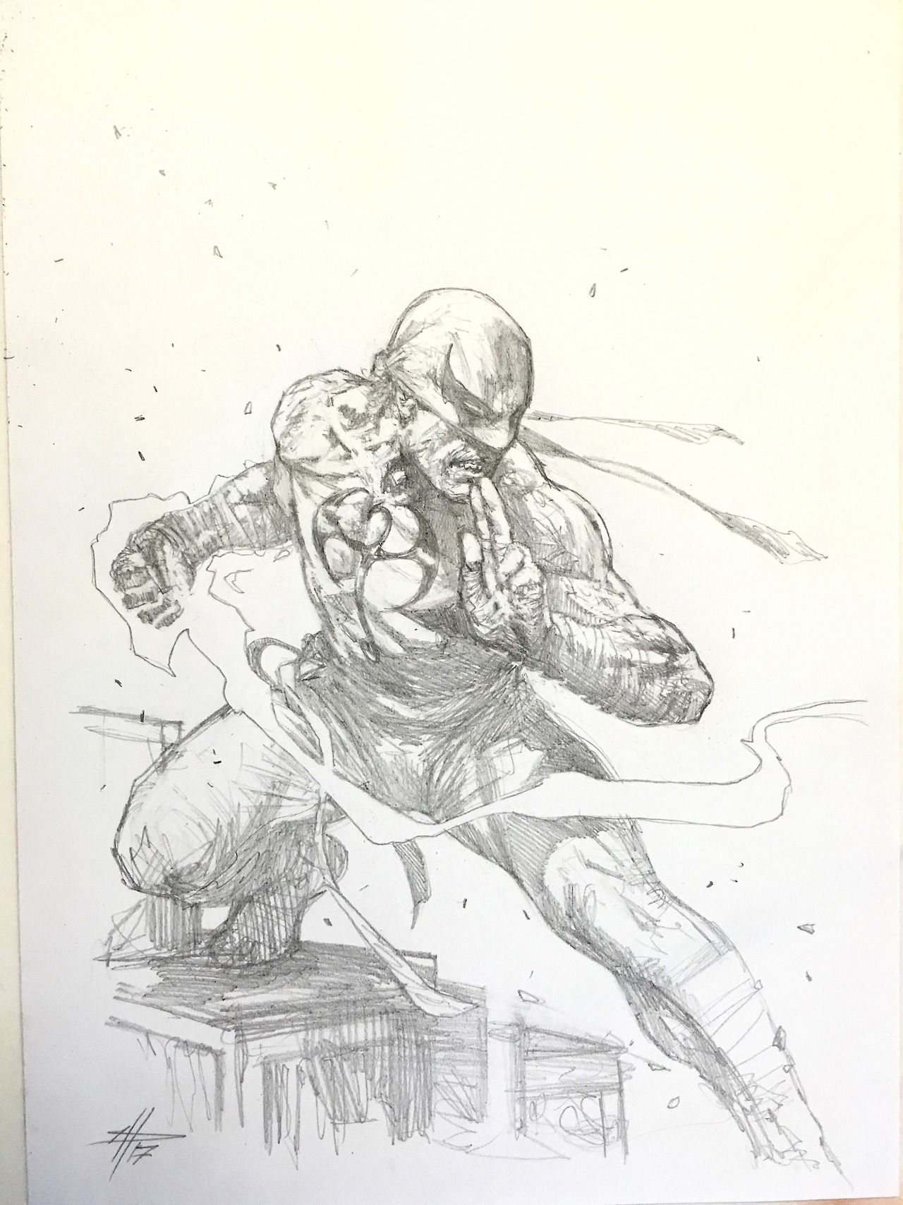 Iron Fist Drawing at PaintingValley.com | Explore collection of Iron ...