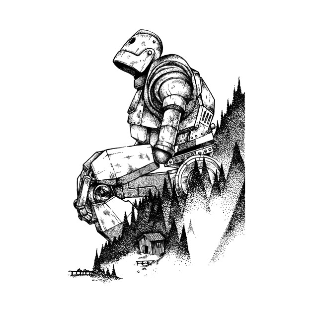 630x630 Iron Giant - Iron Giant Drawing