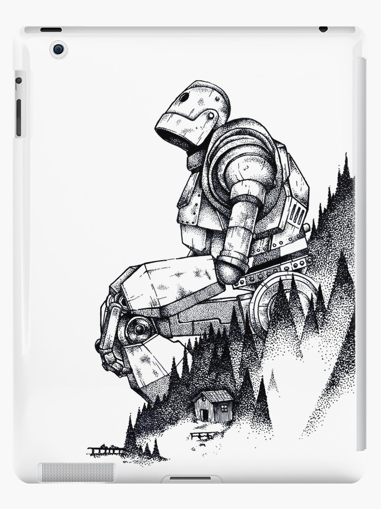 750x1000 Iron Giant Ipad Cases Skins - Iron Giant Drawing