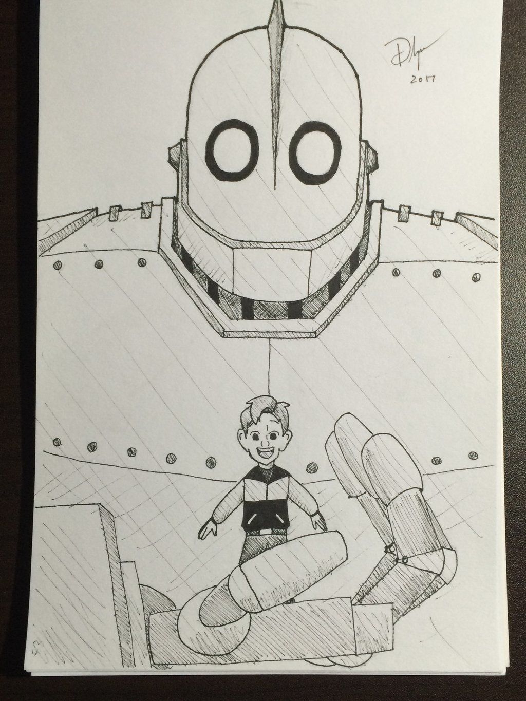 1024x1365 The Iron Giant - Iron Giant Drawing