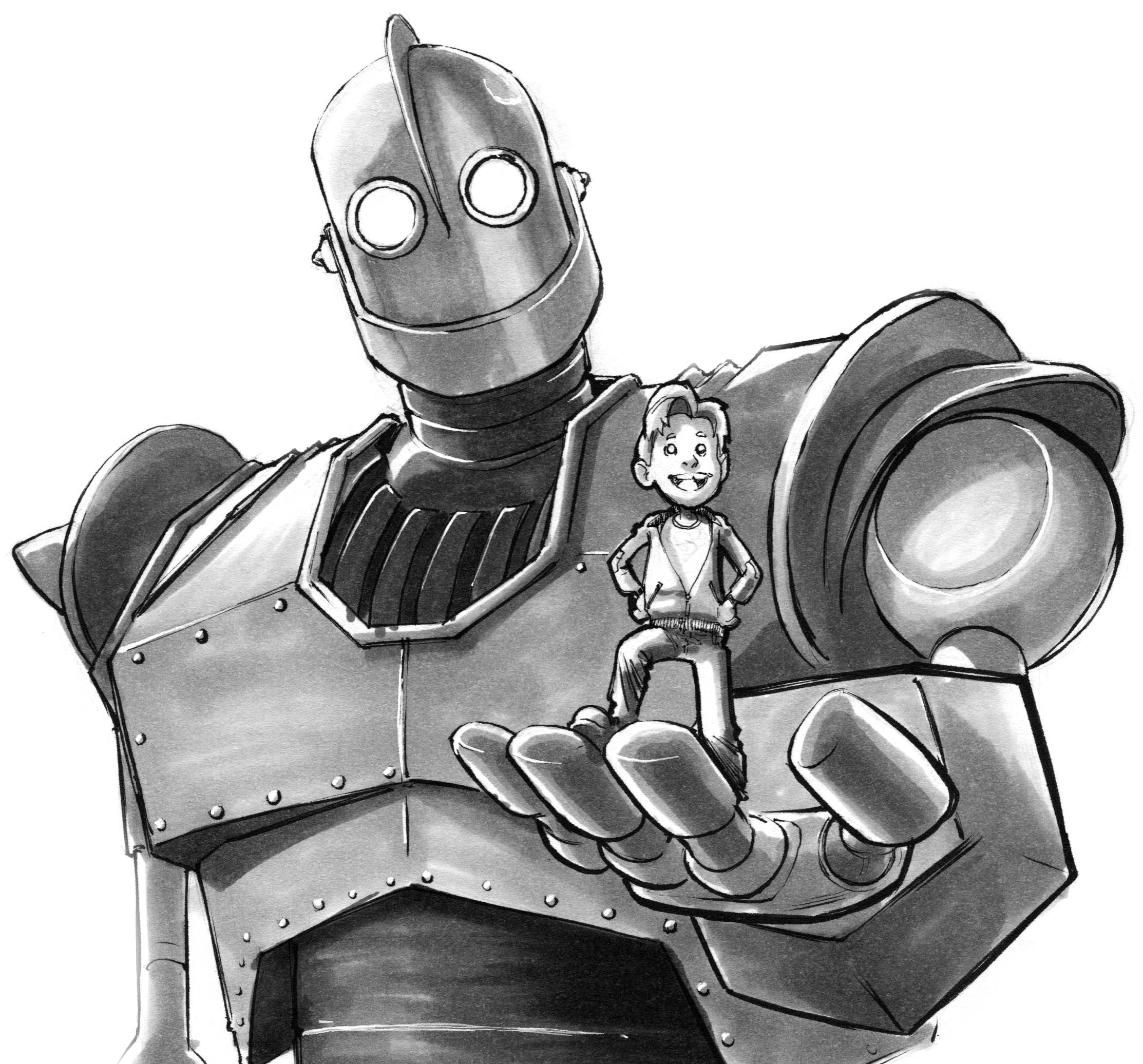 Iron Giant Drawing at Explore collection of Iron