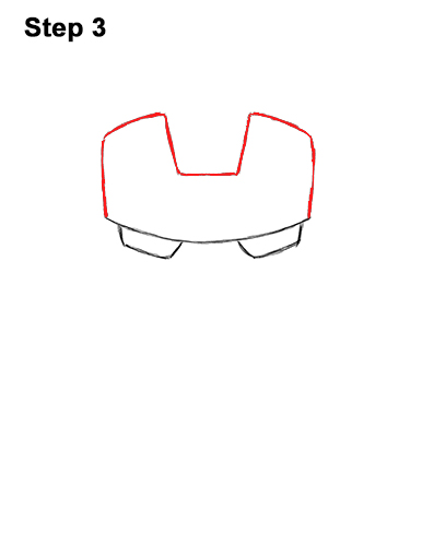 386x500 How To Draw Iron Man - Iron Man 3 Drawing