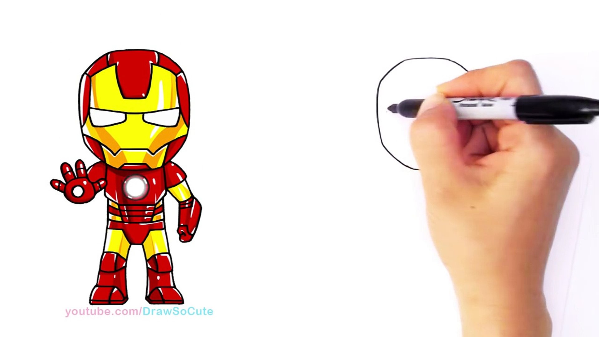 Iron Man Cartoon Drawing at Explore collection of