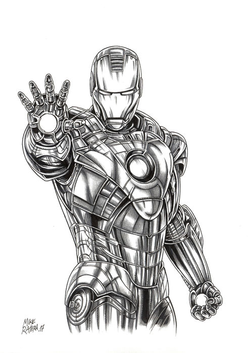 491x700 Iron Man Drawing Beautiful Art Drawing Skill - Iron Man Drawing