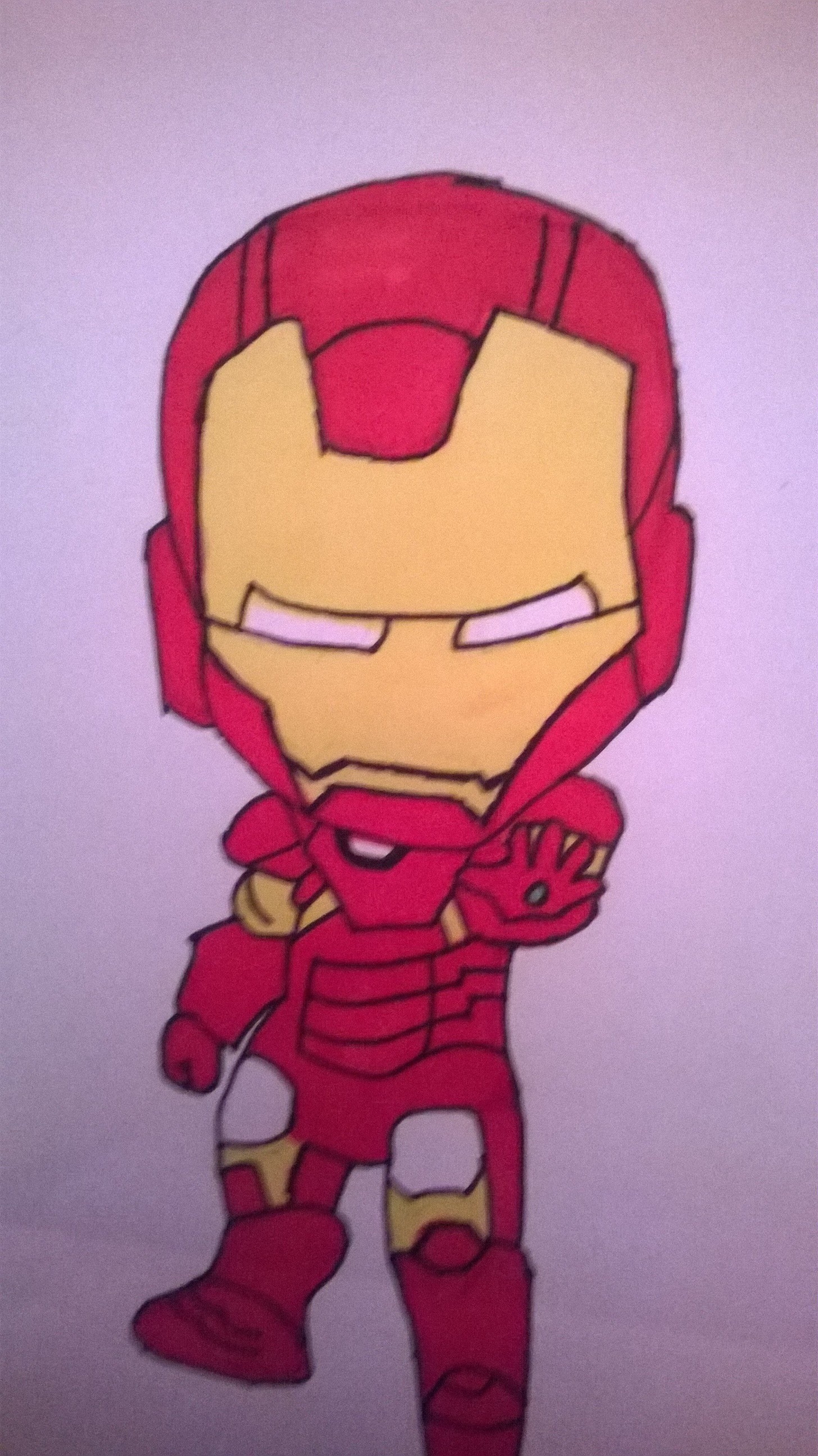 1456x2592 Iron Man Drawing How To Make A Misc Art On Cut Out + Keep - Iron Man Drawing