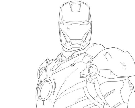 Iron Man Drawing Easy At Paintingvalley Com Explore Collection