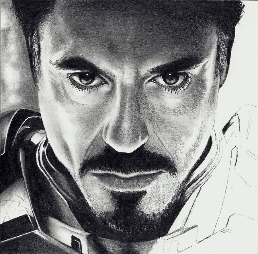 Iron Man Drawing In Pencil at Explore collection