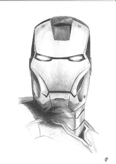 236x333 Iron Man Sketch - Iron Man Drawing In Pencil