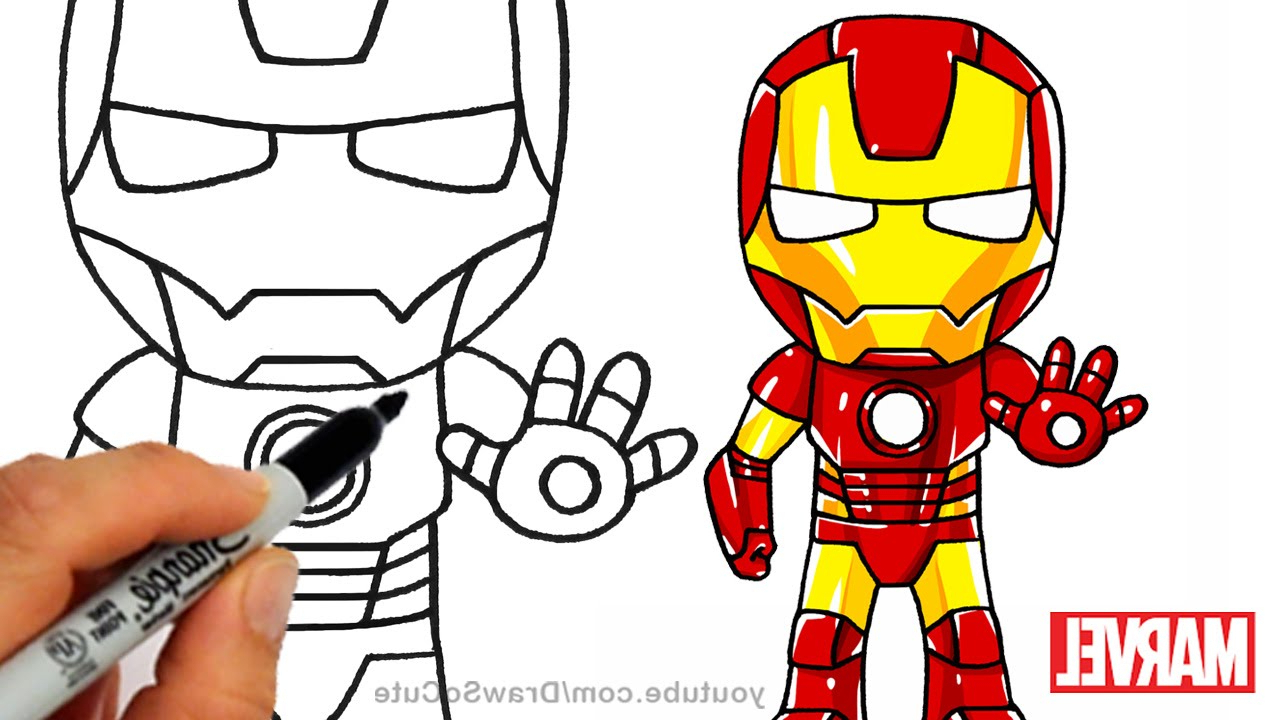 Iron Man Drawing In Pencil at PaintingValley.com | Explore collection ...