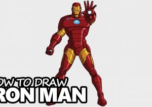 300x210 How To Draw Iron Man Easy Drawing Tutorials - Iron Man Easy Drawing