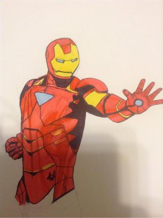 320x429 Well Here's Iron Man, Sorry For The Wait It Isn't Easy Drawing - Iron Man Easy Drawing