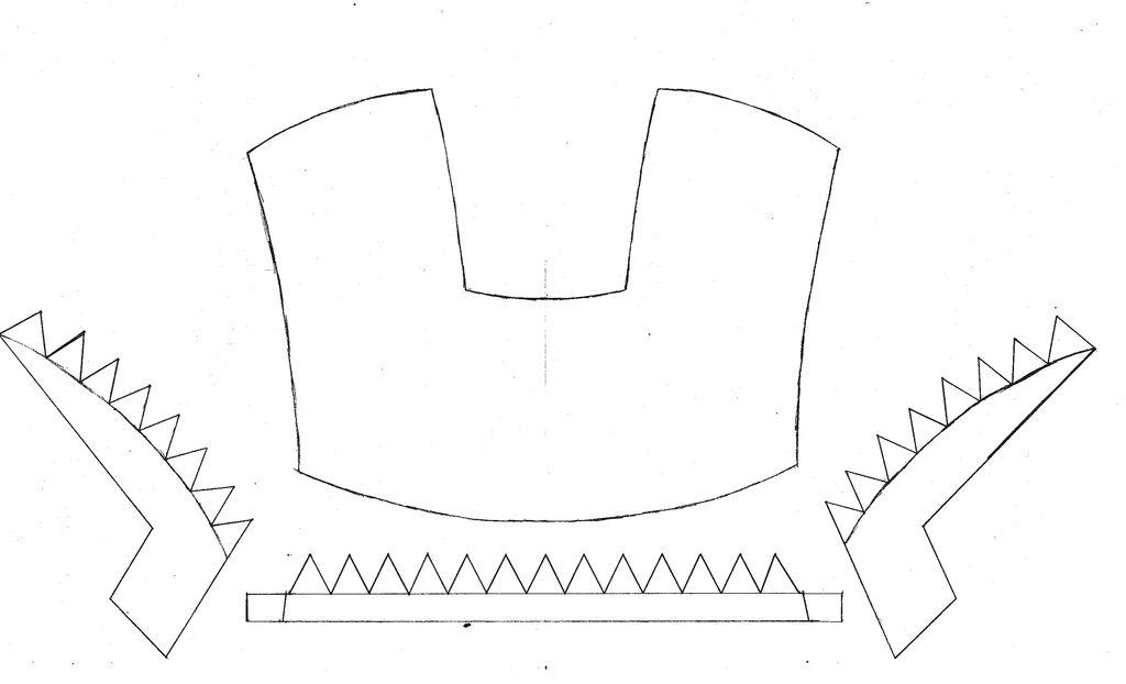 1024x622 How To Make An Iron Man Mask Steps - Iron Man Head Drawing