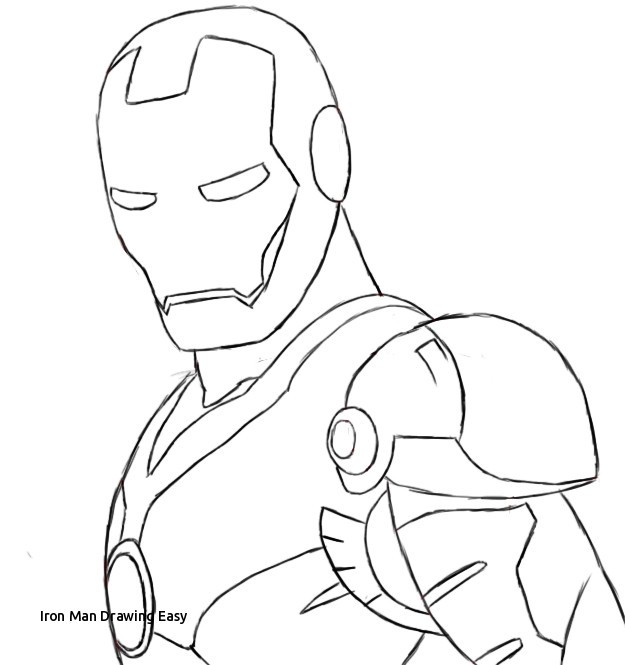 Iron Man Head Drawing at PaintingValley.com | Explore collection of
