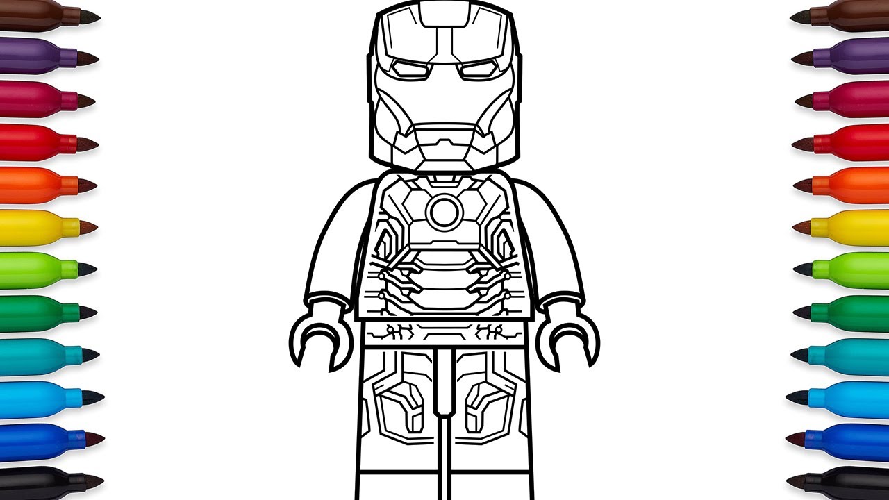 Iron Man Outline Drawing at PaintingValley.com | Explore ...