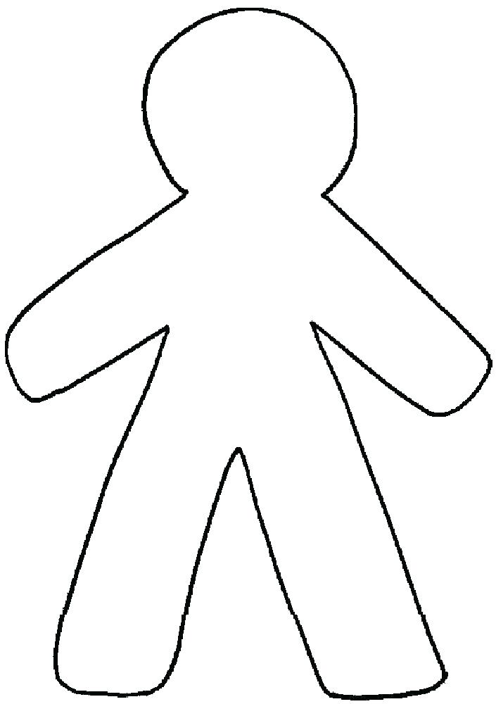 705x1000 Man Outline Free Printable Gingerbread Man Outline Gingerbread Man - Iron Man Outline Drawing