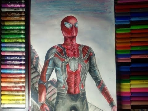480x360 Drawing Iron Spider - Iron Spider Drawing