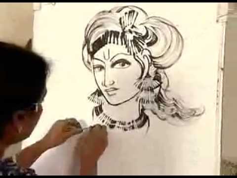 480x360 Indian Lady's Drawing Talent - Is Drawing A Talent