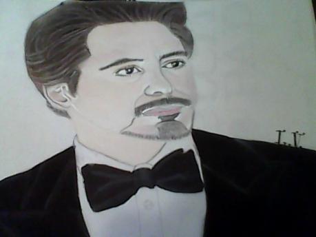 459x344 Fanpop's Got Talent Images My Drawing Of Robert Downy Jr As Tony - Is Drawing A Talent