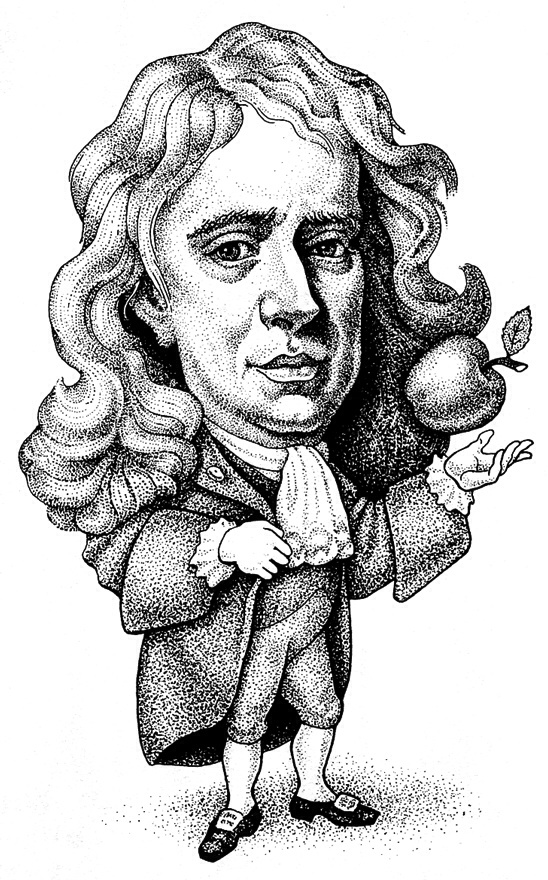 548x880 Isaac Newton Beautiful Image Drawing Drawing Skill - Isaac Drawing