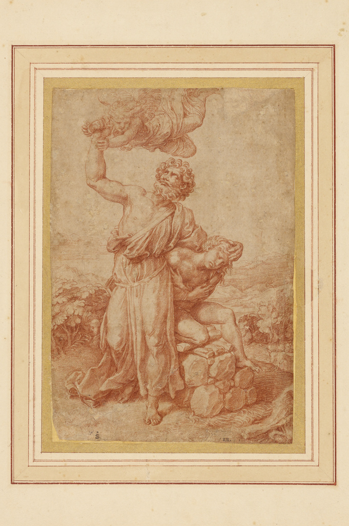 681x1024 The Sacrifice Of Isaac - Isaac Drawing