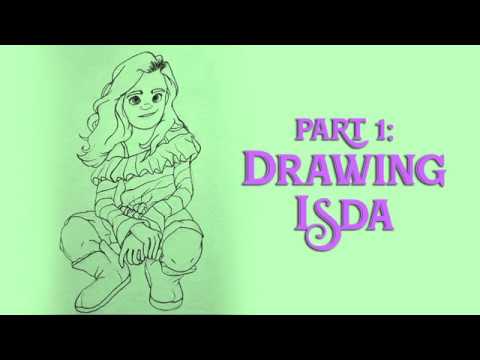 480x360 Isda Original Character Part - Isda Drawing