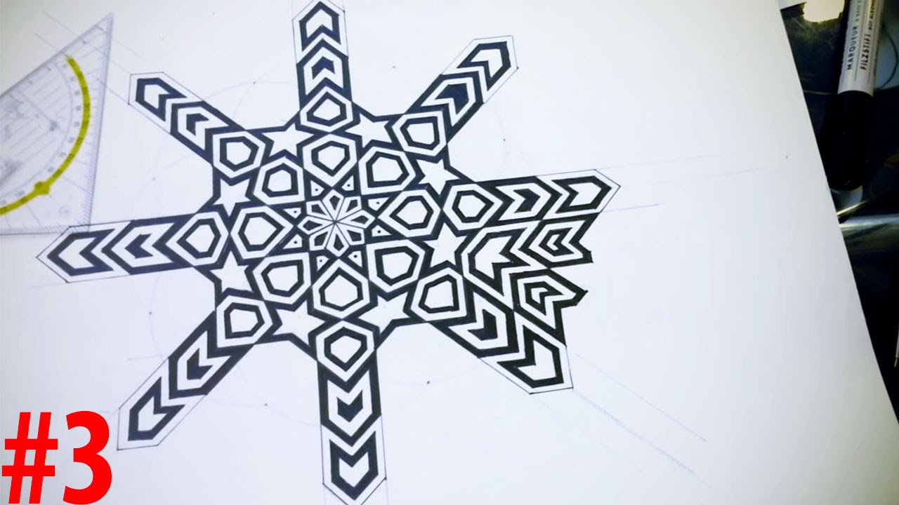 1280x720 how to draw islamic art - Islamic Art Drawing