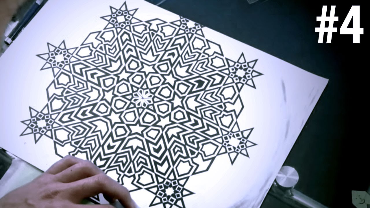 1280x720 how to draw islamic art - Islamic Art Drawing