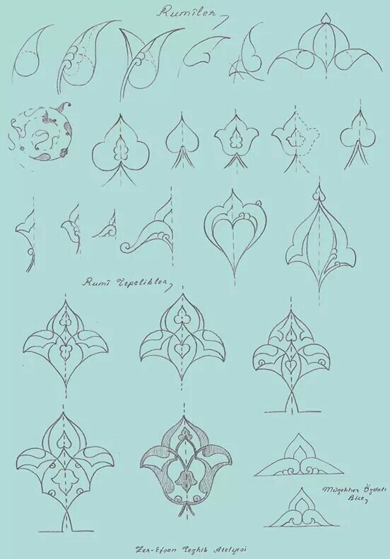 552x792 basic shapes drawing calligraphy art, pattern art, islamic art - Islamic Art Drawing