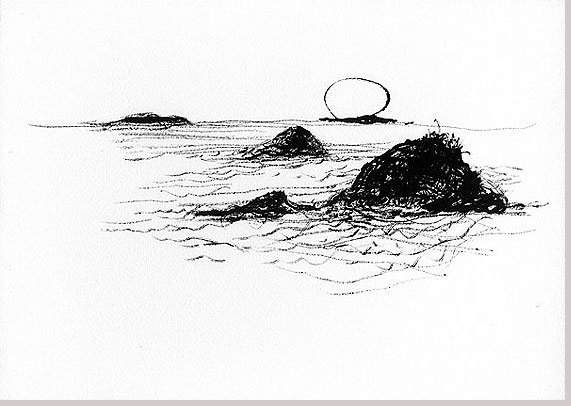 571x406 Island Drawing - Island Drawing