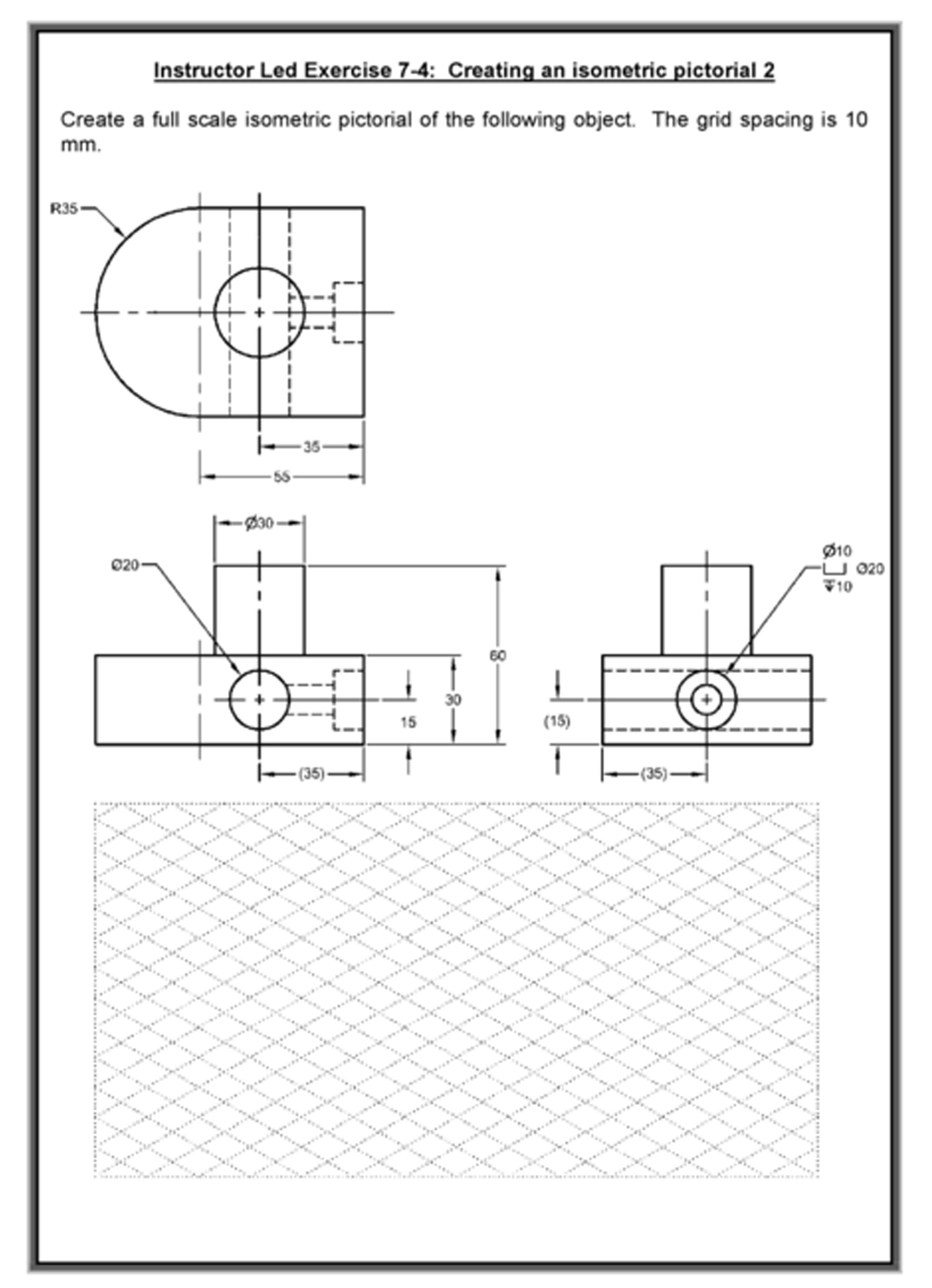 Orthographic Projection Worksheets