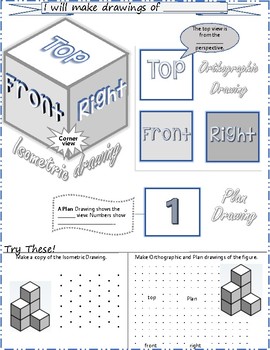 270x350 Isometric And Orthographic Drawings Worksheets Teaching - Isometric And Orthographic Drawing Worksheets