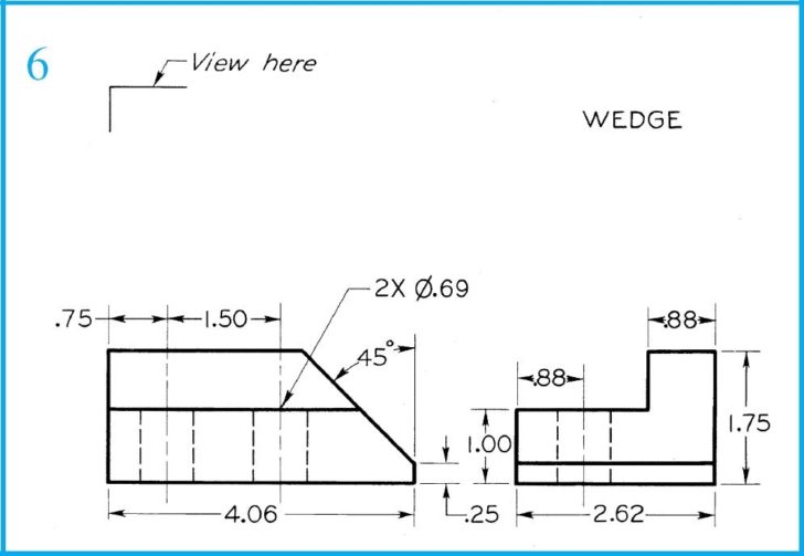 728x503 Orthographic Projection Worksheet - Isometric And Orthographic Drawing Worksheets