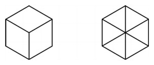 304x128 math awareness month drawing cubes - Isometric Cube Drawing