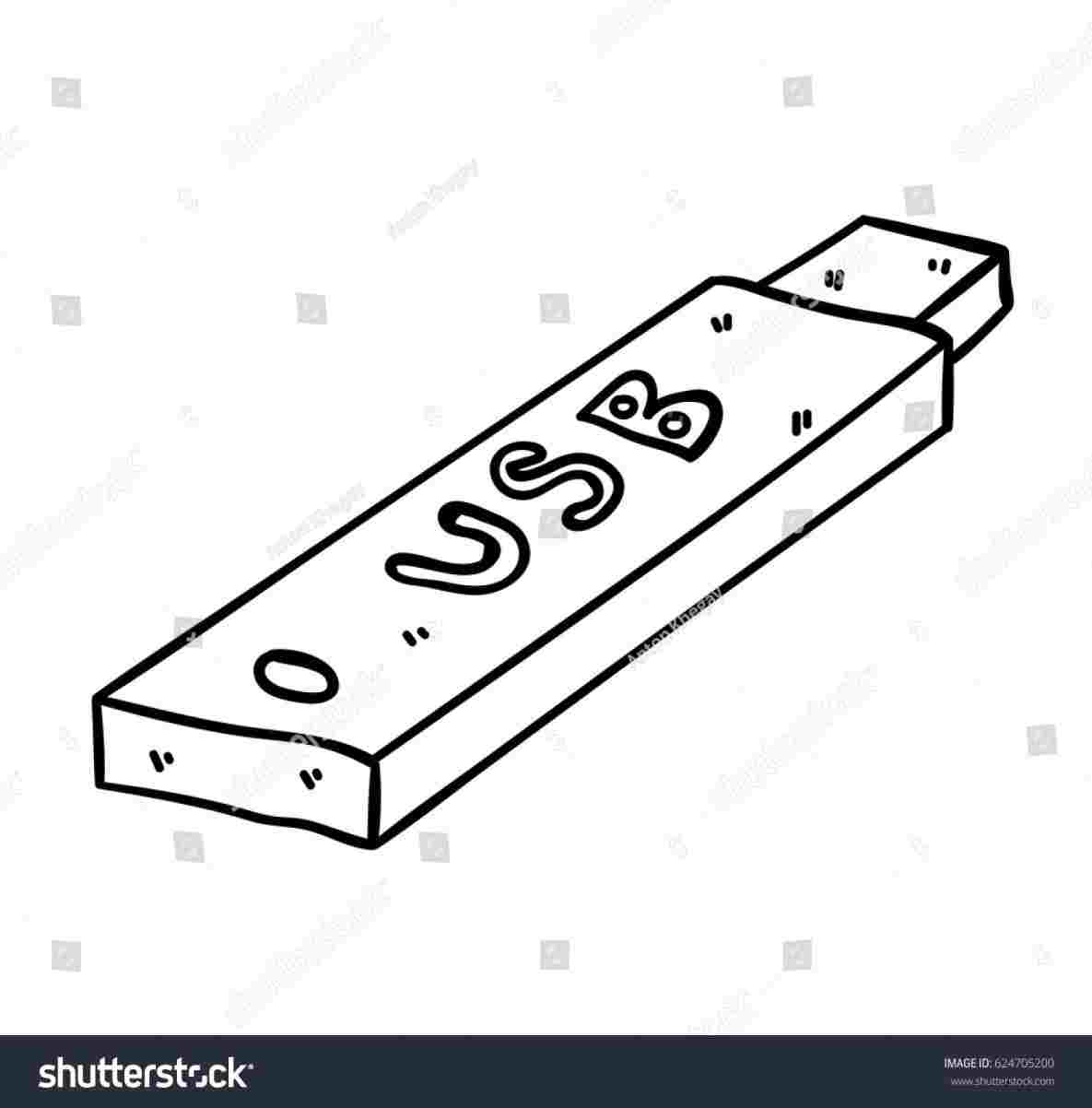 Isometric Drawing Of A Flash Drive at Explore