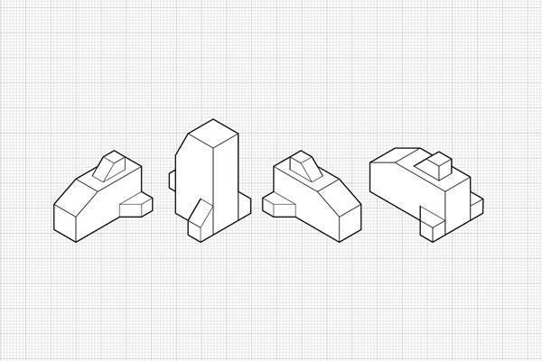 600x400 working with orthographic projections and basic isometrics - Isometric Drawing Of A Flash Drive