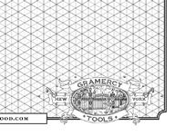 192x150 Isometric Drafting Paper - Isometric Drawing Paper