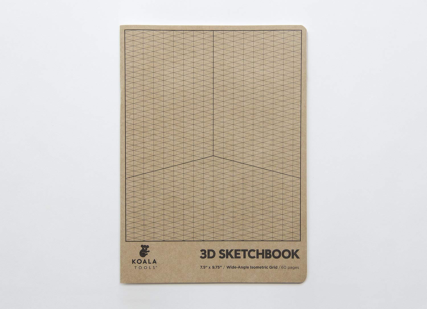 1500x1086 Koala Tools Isometric Graph Paper Notebook - Isometric Drawing Paper