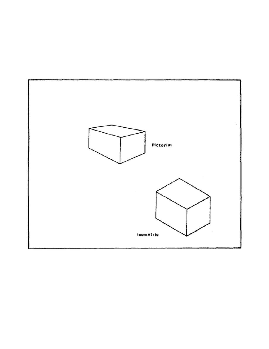 918x1188 figure a comparison between an isometric and a pictorial drawing - Isometric Pictorial Drawing