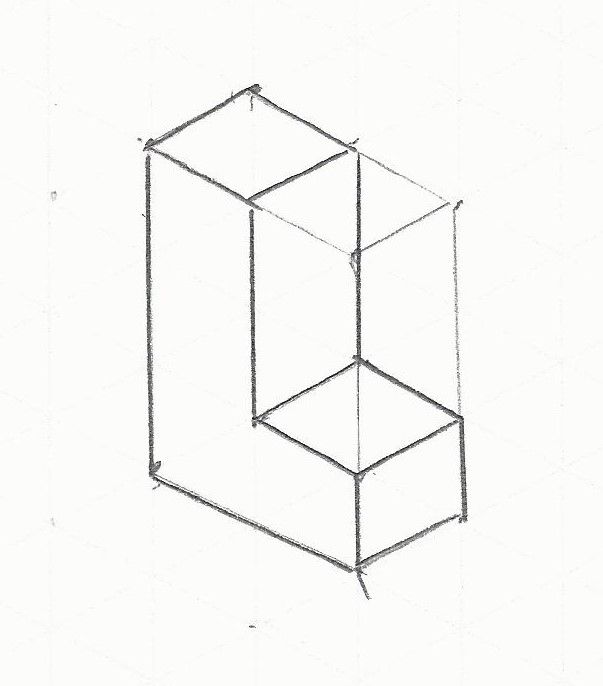 603x686 inside the engineer's notebook a guide to pictorial sketches - Isometric Pictorial Drawing