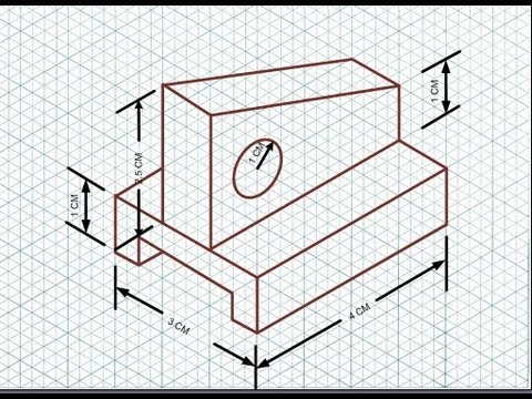 480x360 Isometric Drawing - Isometric Pictorial Drawing