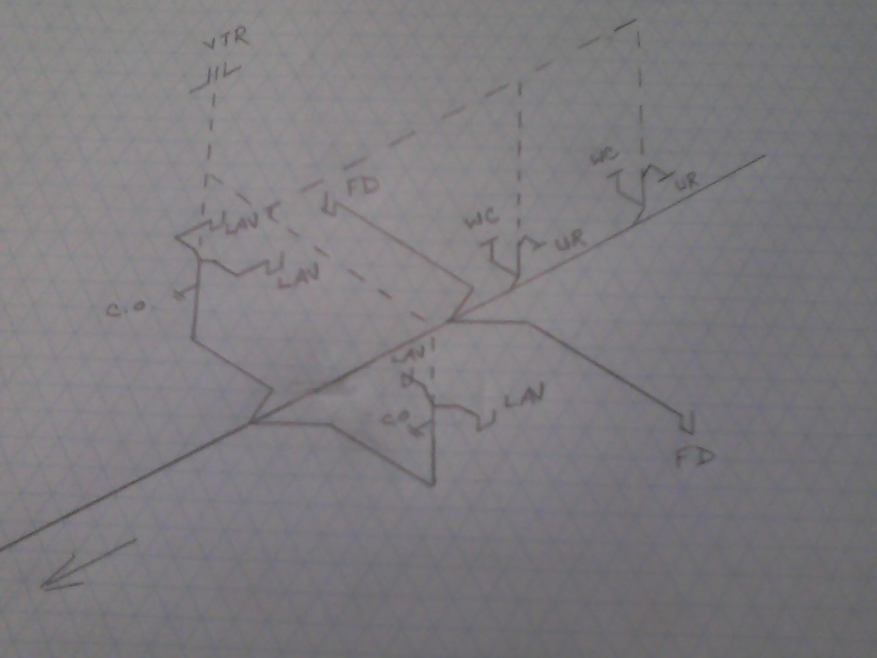 1280x960 Need Help Drawing Isometric For Story House - Isometric Plumbing Drawing