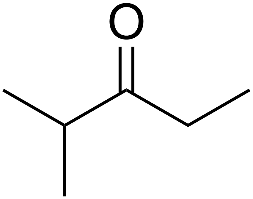 851x671 Ethyl Isopropyl Ketone - Isopropyl Alcohol Line Drawing