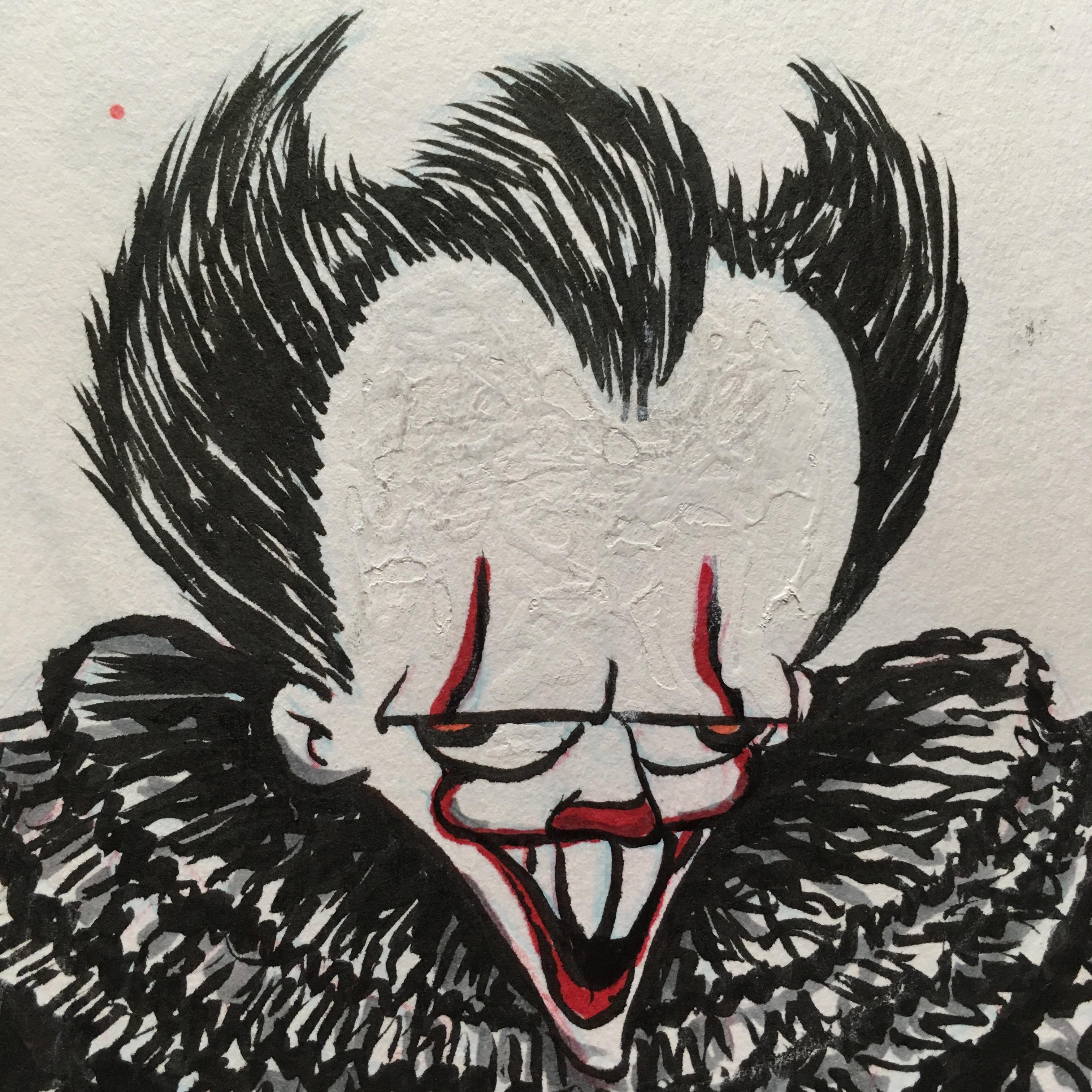 It Clown Drawing at Explore collection of It Clown