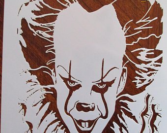 340x270 Clown Drawing Etsy - It Clown Drawing