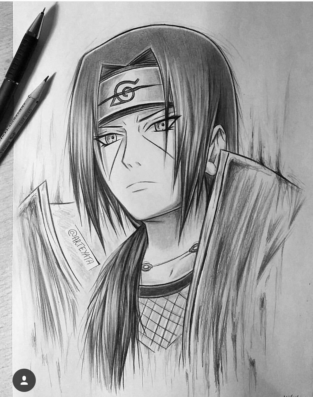 Itachi Uchiha Drawing at PaintingValley.com | Explore collection of ...