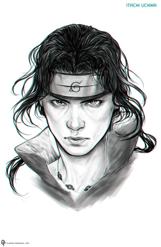 320x489 Itachiuchiha Drawings On Paigeeworld Pictures Of Itachiuchiha - Itachi Uchiha Drawing