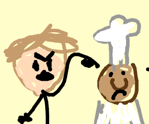 300x250 fatphobic racist bossfires fat italian chef drawing - Italian Chef Drawing