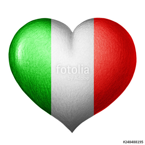 500x500 italian flag heart texture pencil drawing isolated on white - Italian Flag Drawing