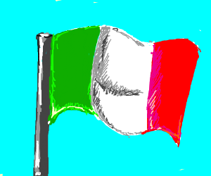 300x250 Italy Flag Drawing - Italian Flag Drawing